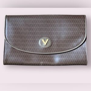 Valentino Brown Clutch
